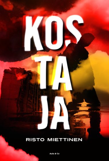 Kostaja -kirjan kansi. Kannessa ihmismäisten hahmojen siluetteja.